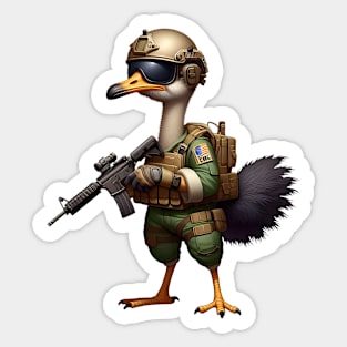 Tactical Dodo Bird Sticker